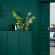 Green-Hallway-Interior-design-colors-color-palette-colour-schemes-complementary-colors-colour-combination-basic-color-wheel