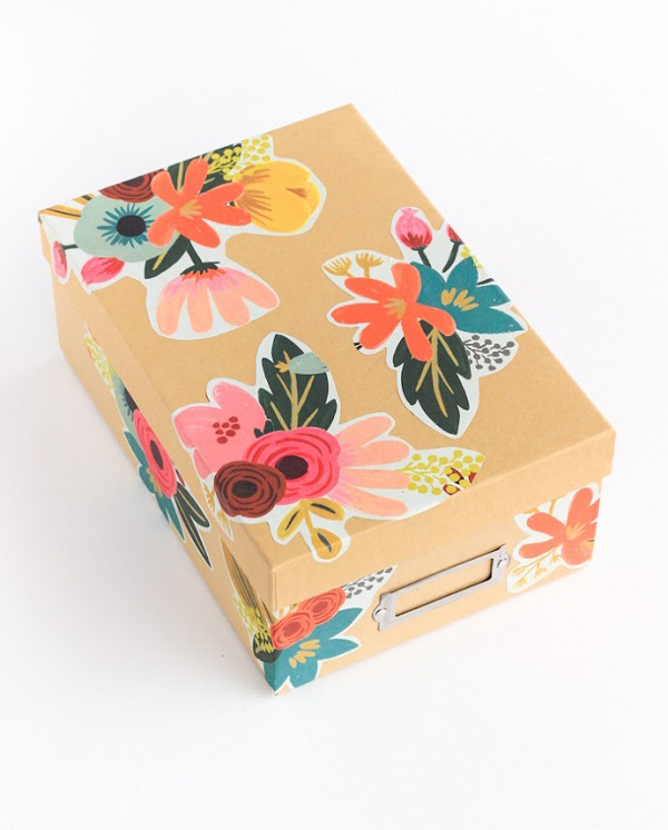 Paper-Storage-Box-Floral-Flowers-paper-art-wall-decoration-with-paper-paper-cutting-art-and-craft-with-paper-wall-art-ideas-paper-art-design-paper-decorations-simple-paper-art-wall-art