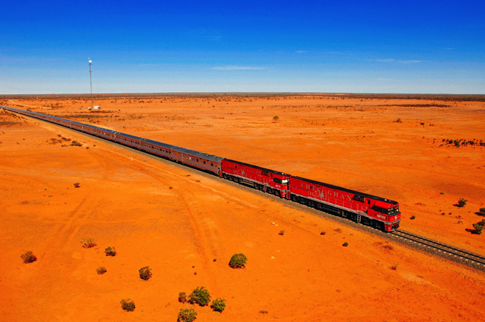 best train trips australia