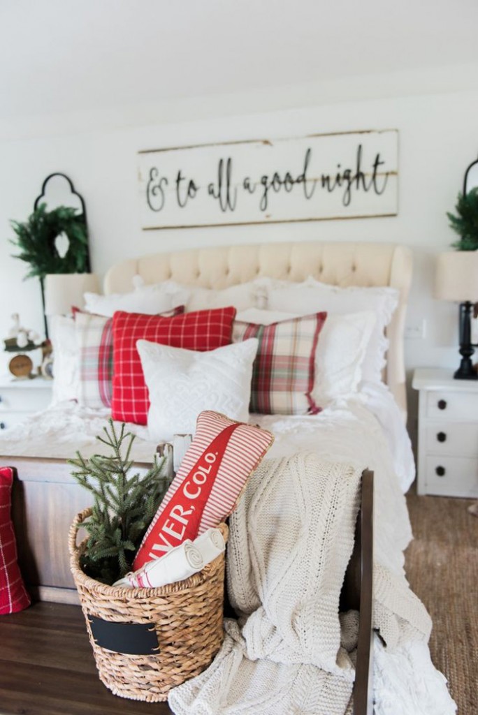 Bedroom-Christmas-Decor-DIY-Christmas-Decoration-Ideas