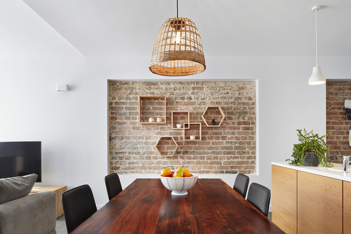 Exposed-Brick-Wall-in-Dining-Room-Natural-Decor-Home-home-decor-items-natural-décor-living-room-decor-home-accents-home-decor-accessories