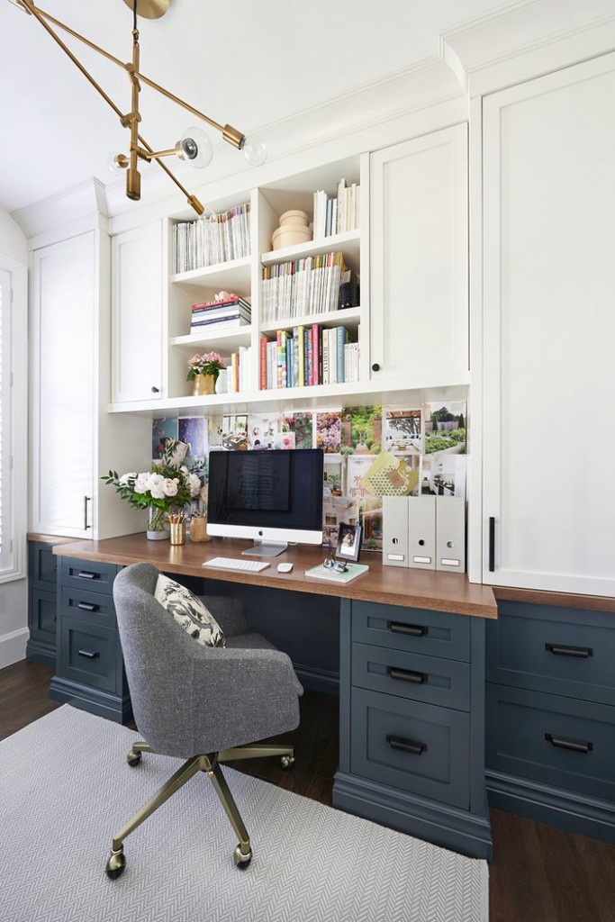 Fabulous & Feminine Home Office Design Ideas - PRE-TEND Be curious - Travel