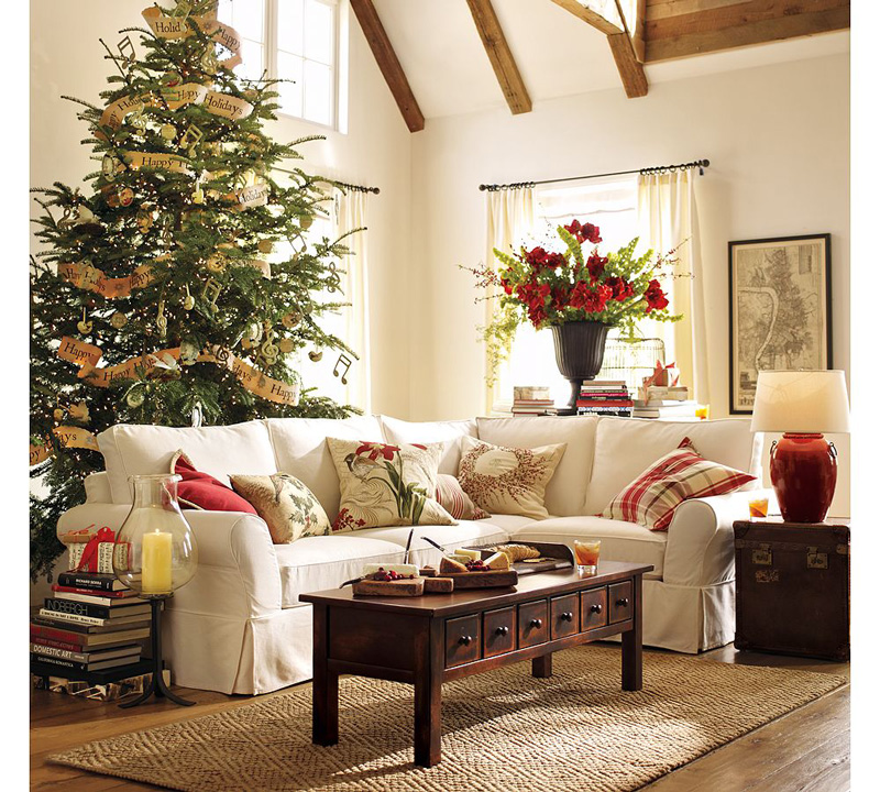 Festive-Christmas-Sofa-with-аChristmas-Pillows-christmas-diy-christmas-home-décor-christmas-decoration-ideas-christmas-mantel-decorations