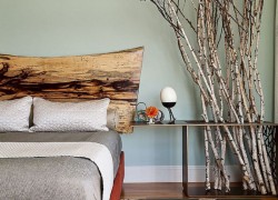 Modern-Wooden-Interesting-Headboard-Natural-Look-Bedroom
