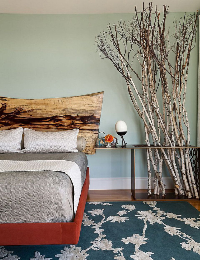 Modern-Wooden-Interesting-Headboard-Natural-Look-Bedroom