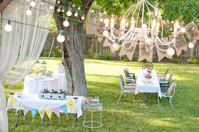 Small Ideas Backyard Party 15 Decoration