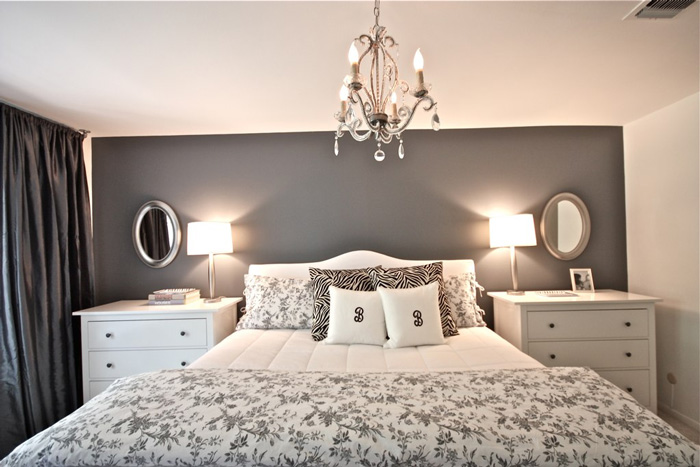 romantic-home-decor---bedroom-with-a-chandelier romantic bedroom ideas shabby chic furniture romantic room decoration