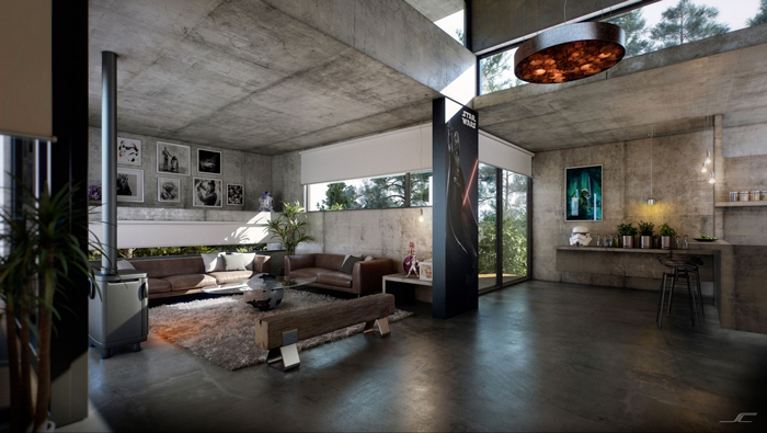 Industrial-Style-Ideas-Industrial-Living-Room