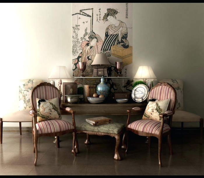 Modern-Asian-Interior-Design-Asian-Chair-Decoration