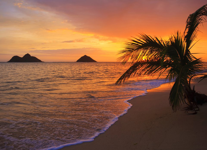 hawaii-sunset-beach-beach-destinations