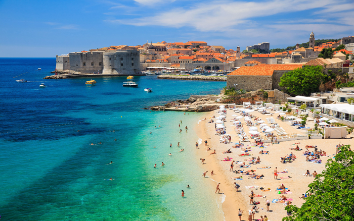 mediterranean-beach-vacations-dubrovnik-beach