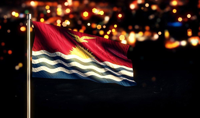 Flag-of-Kiribati-new-year-celebration