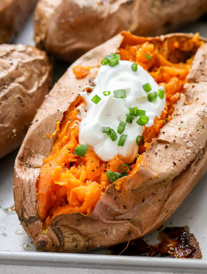 High-Energy-Food-Baked-Sweet-Potato