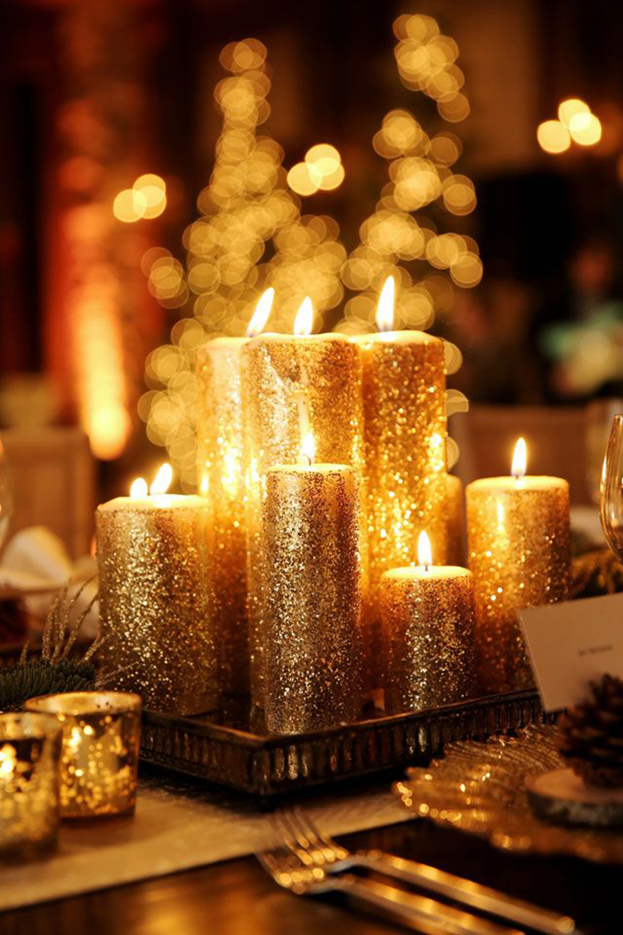 Sparking-Christmas-Candle-Decoration