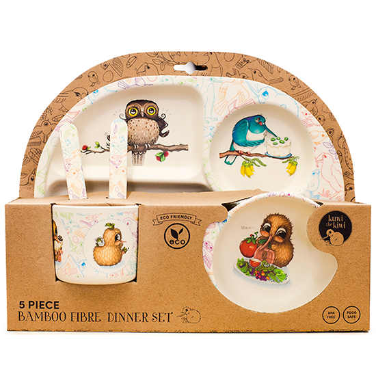 Bamboo-Fibre-Kids-Dinnerware-Set-Eco-Friendly-Christmas-Gift-Ideas