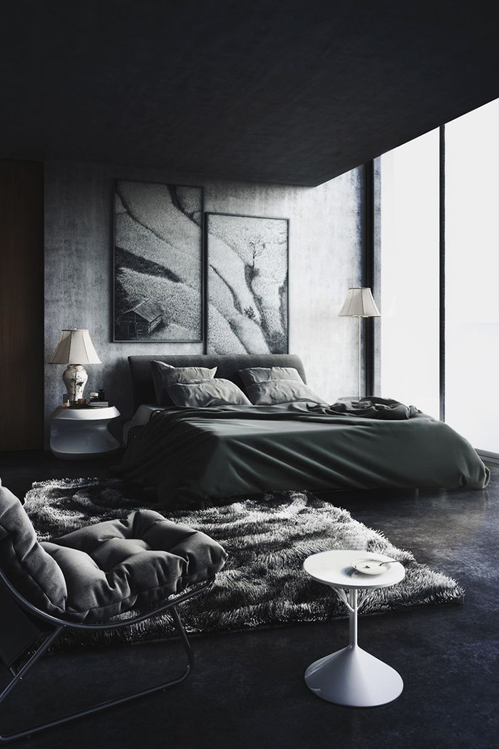 Black-Bedroom-Patterns-Interior-Design-Inspiration