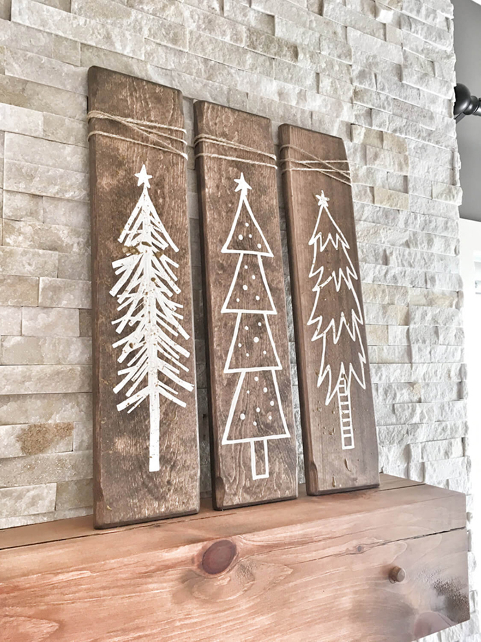 Christmas-Rustic-Wooden-Home-Decor-Ideas