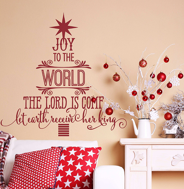 Christmas-Wall-decor-Festive-Sticker-Ideas