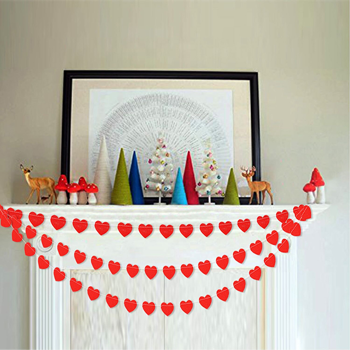 DIY-Heart-Garland-St-Valentines-Day-Home-Decor-Ideas