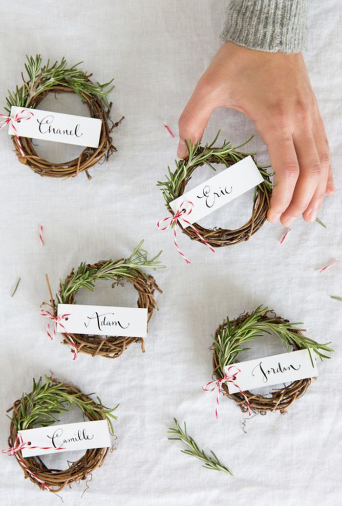 DIY-Name-Holders-for-Christmas-Table