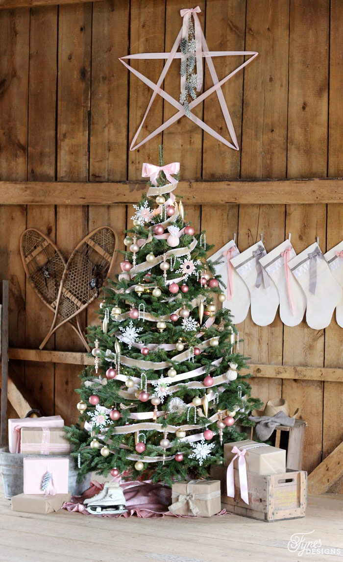 Rustic-Christmas-Tree-Decor-Ideas