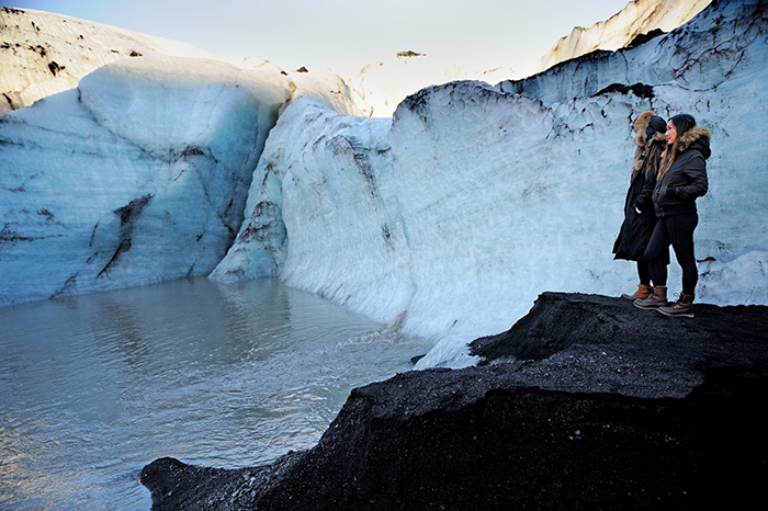 Exploring-Glaciers-on-Honeymoon-in-Iceland