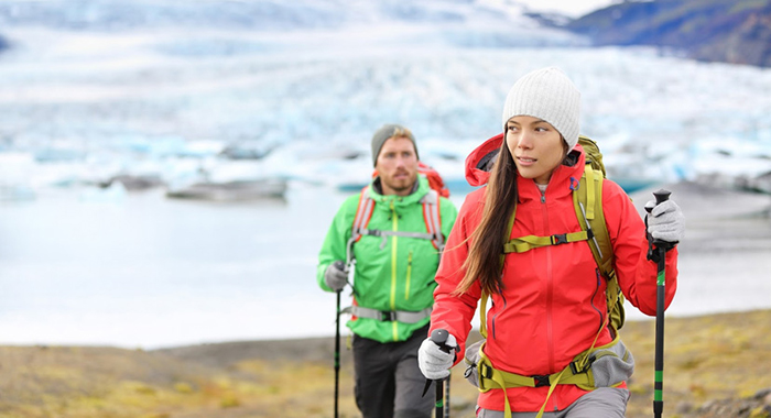 Hiking-in Iceland-on-Honeymoon