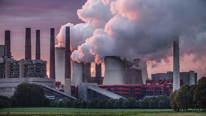 Industry-carbon-emissions-causing-global-warming