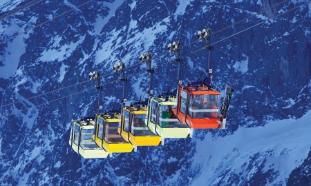 One of the highest ski lifts