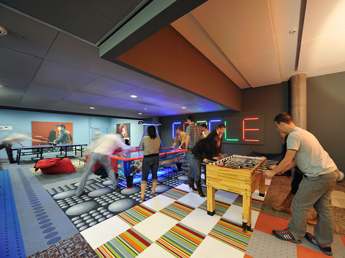 Play area in Google office