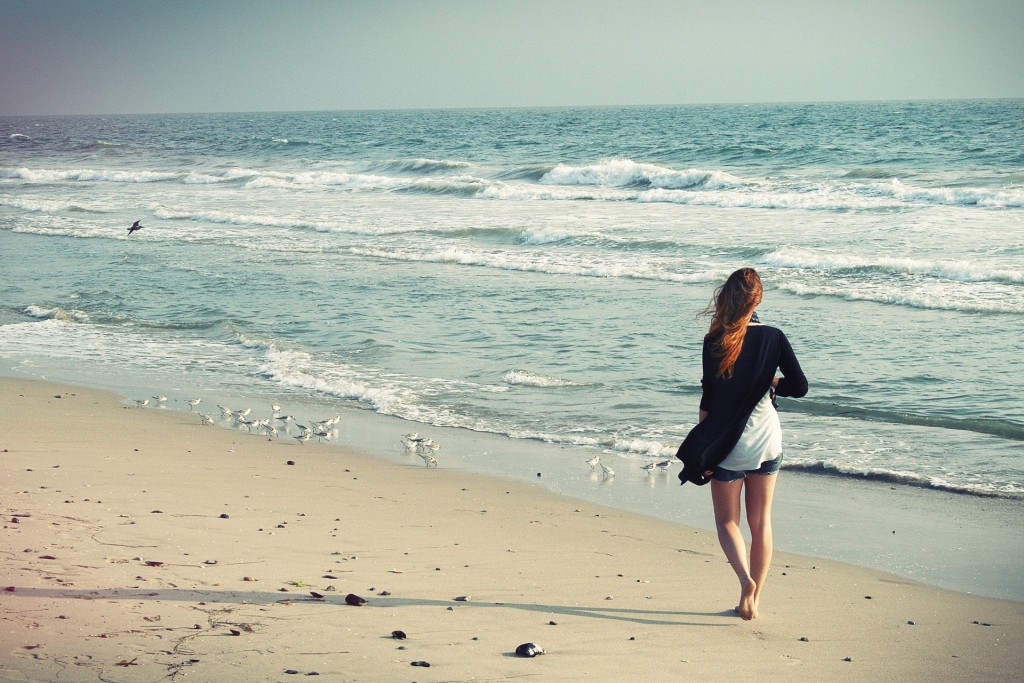 Woman walking