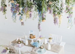 Beautiful Easter table decoration