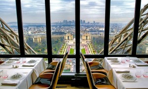 View from Le Jules Verne