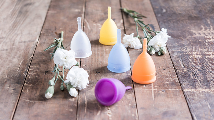 Multi-colors menstrual cups