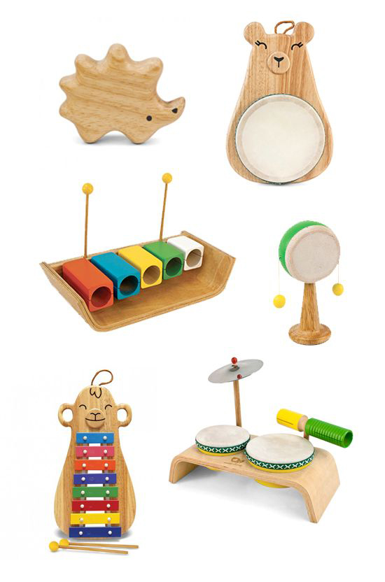 EASTER KID GIFT Wooden musical instrument