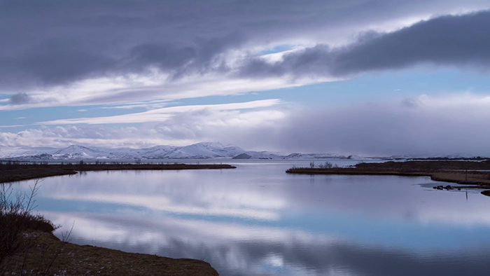 Landscape photography Pingvallavatn Lake