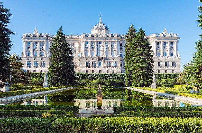 The yard of the Royal Palace