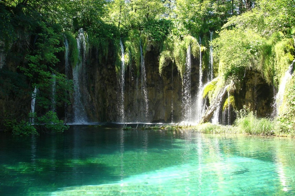 Beautiful Plitvice Lakes in Croatia