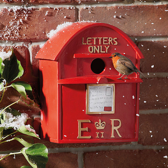 Lovely post box birdhouse