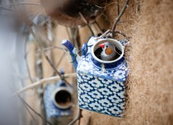 Amazing teapot birdhouses