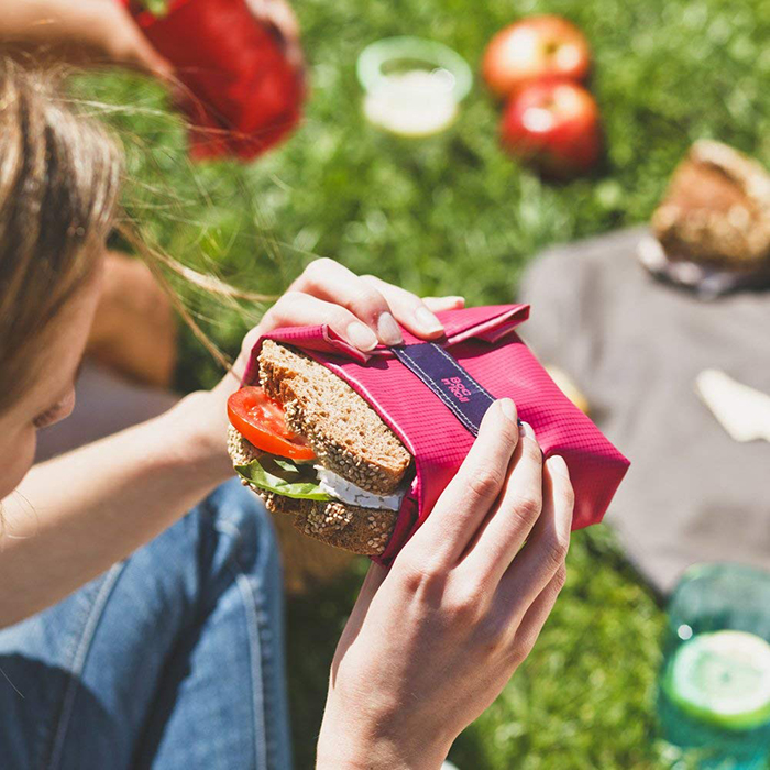 Reusable sandwich wrap