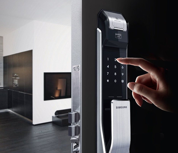 Fingerprint smart house locker