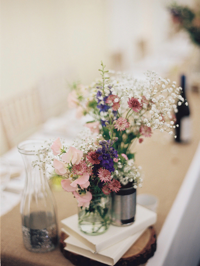 Flowers as a wedding decor