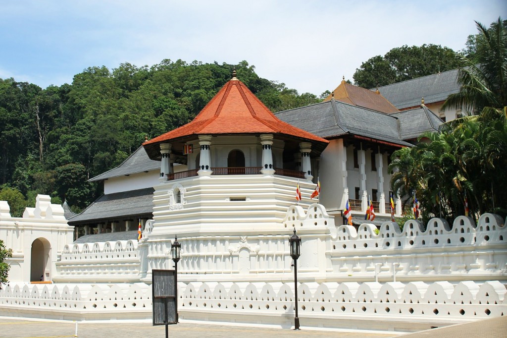 Typical Sri Lanka style hotel in Kandy 