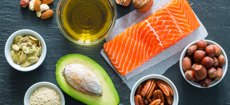 Omega 3 full fats good foods for anti-Cellulite