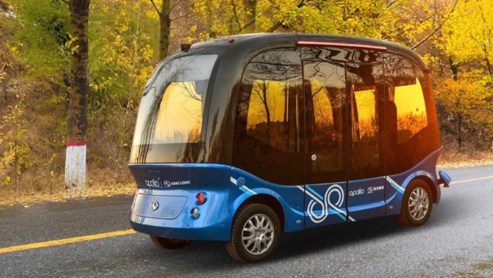 autonomous bus in Japan