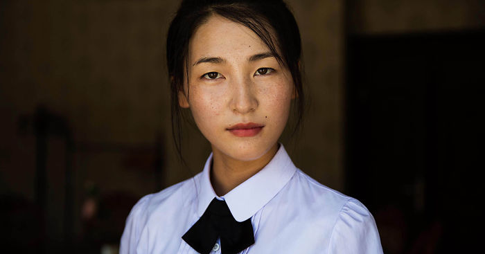 Beautiful North Korean woman