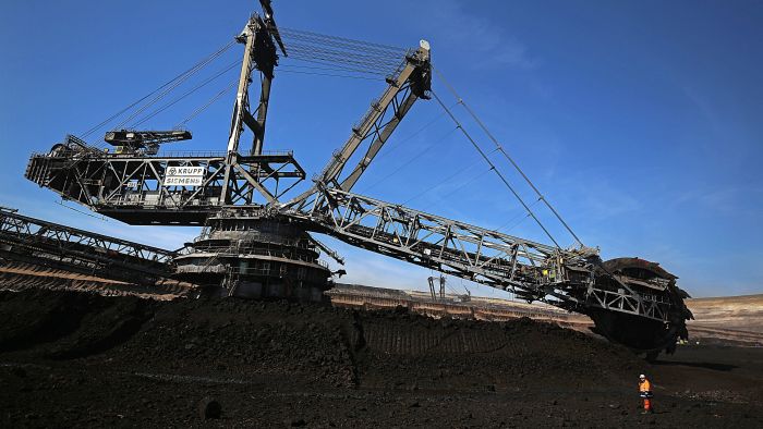 machine in coal mine