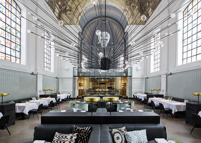 luxury restaurant interior