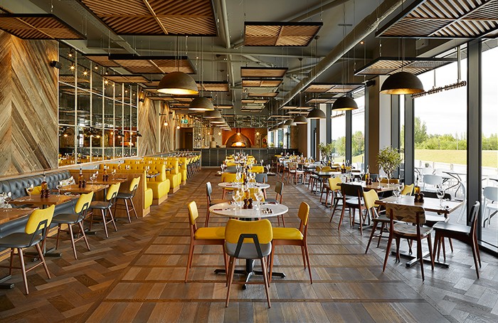 elegant restaurant interior
